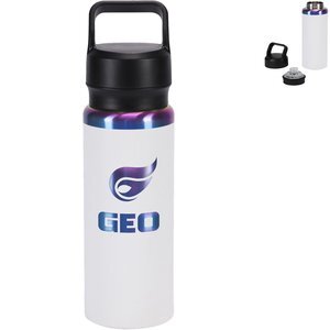 Urban Peak® Dual Top Rainbow Water Bottle, 28oz.