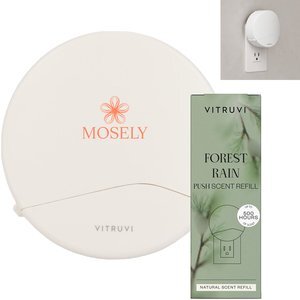 Vitruvi® Plug-In Wall Diffuser Bundle w/ Forest Rain Scent Refill