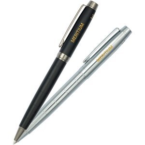 Luxe Recycled Brass Pillar Ballpoint Pen