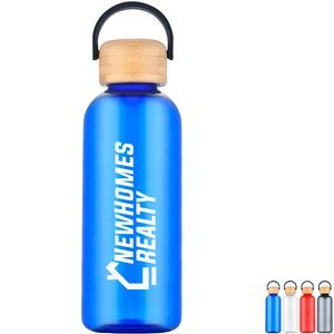 Sanzio rPET Bottle w/ Bamboo Lid, 21oz.