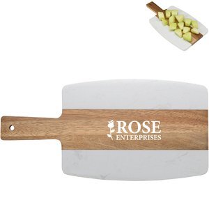 Acacia & Marble Cutting Board