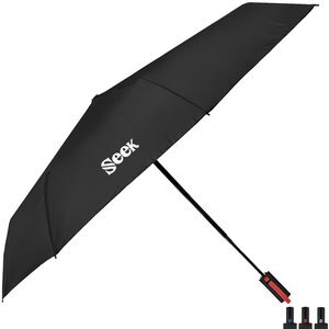 Telescopic rPET Folding Umbrella, 42" Arc