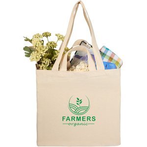 Dual Carry 6oz. Organic Cotton Tote