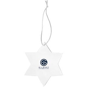 Acrylic Style Star of David Ornament