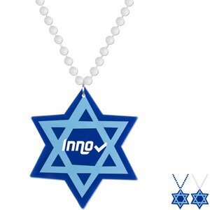 Star of David Medallion Beads