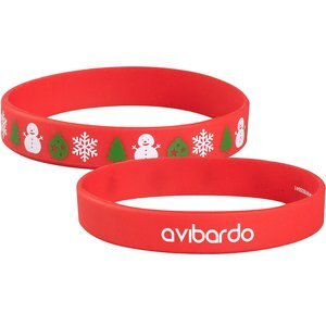 Christmas Silicone Wristband Bracelet