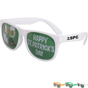 Saint Patrick's Day Art Pinhole Sunglasses