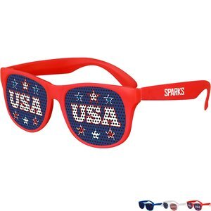 USA Patriotic Art Pinhole Sunglasses