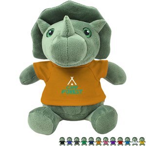 Tracey Triceratops Plush, 6"