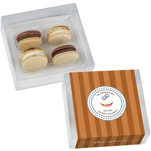 Campfire Macaron Box, 4 Pack
