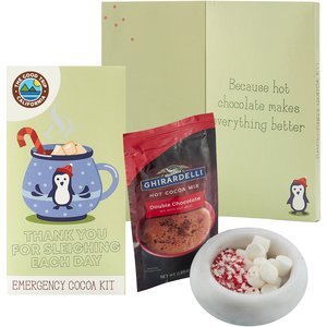 Holiday Greeting Card Cocoa Kit