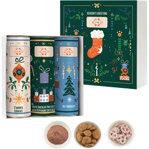 Crave Snack Collection, 3 Tubes - Hot Chocolate, S'mores & Pretzels