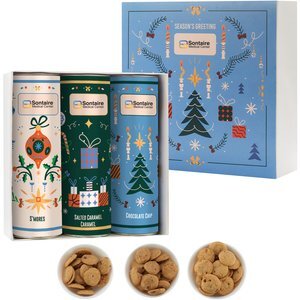 Crave Cookie Collection, 3 Tubes - Chocolate Chip, S'mores & Salted Caramel