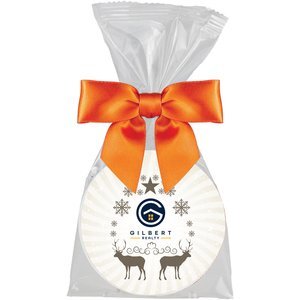 Iced Shortbread 3" Cookie in Bow Bag
