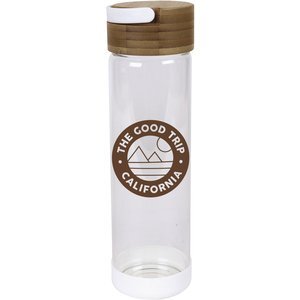 Voyager Glass Travel Bottle, 18.5oz.