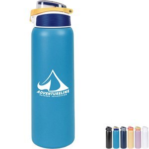 Maui Stainless Flip-Up Spout Bottle, 28oz.