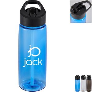 Flair Tritan™ Bottle w/ Flip Straw Lid, 26oz.