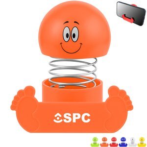 Smiley Bobble Head Phone Holder