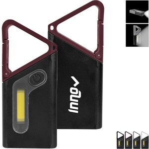 Clip 'N Glow Rechargeble Carabiner COB Flashlight
