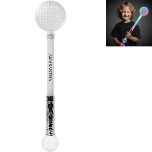 Jumbo Light Up Circle Wand w/ Prism Ball