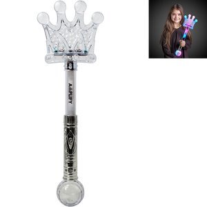 LED Silver Crown Wand