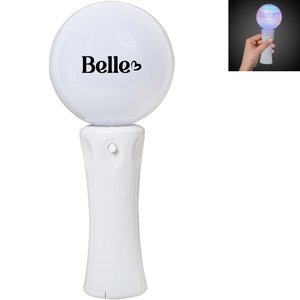 White Orb Light Up Spinner Wand