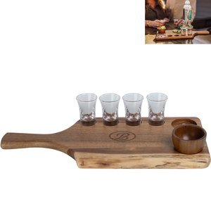 Tahona Tequila Acacia Serving Tray