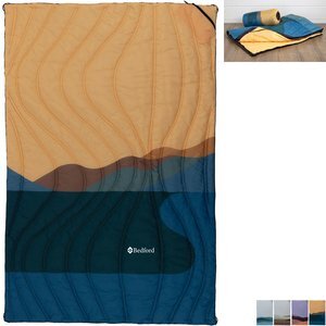 Aura Outdoor Cotton/Poly Puffer Blanket, 79" x 55"