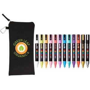POSCA® 12-Piece Soft Marker Set w/ Bag