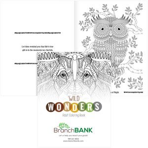 Good Value™ Wild Wonders Adult Coloring Book
