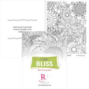 Good Value™ Floral Bliss Adult Coloring Book