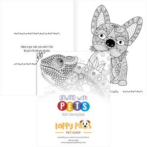 Good Value™ Unwind with Pets Adult Coloring Book