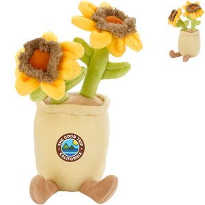 Chelsea Teddy Bear™ Zensies Sunflower Plush, 9"
