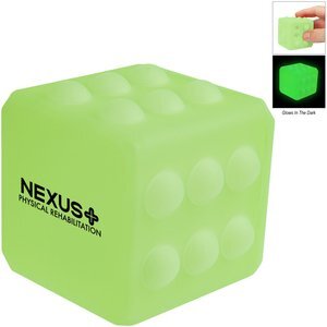 Glow-in-the-Dark Push Pop Cube