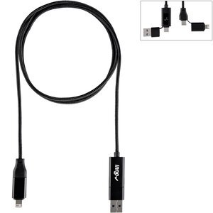 Dual Input 100W Fast Charging Cable