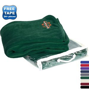 Soft Coral Fleece Blanket