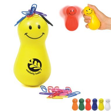 Mr. Wobbles Stress Reliever & Paper Clip Holder | Promotions Now