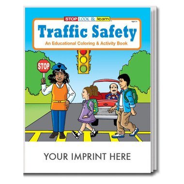 Traffic Safety Coloring &amp; Activity Book | Foremost Promotions