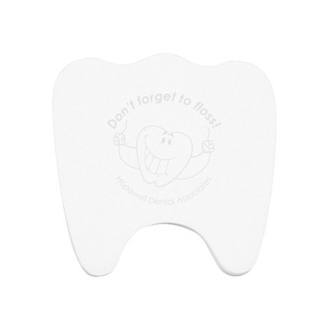 Post-it® Custom Printed Die-Cut Notes - Tooth Shape, 50 Sheets | Health ...