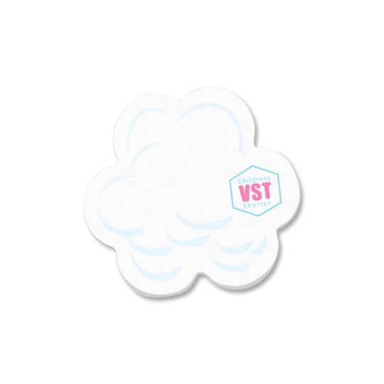 Postit® Custom Printed DieCut Notes Cloud Shape Promotions Now