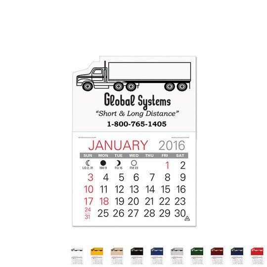 Semi Truck Value Stick™ Calendar | Promotions Now