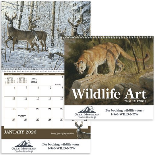 Wildlife Art Calendar | Promotions Now Wildlife Art Calendar | Promotions Now