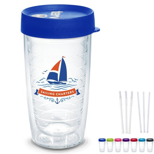Tervis® Tumbler & Straw, 16oz. Foremost Promotions
