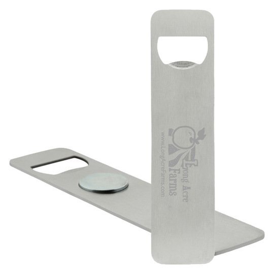 Magnetic Stainless Steel Bottle Opener | Promotions Now