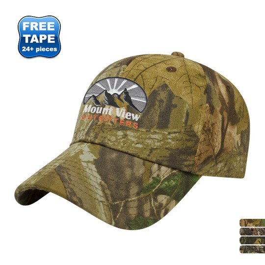 Camo Twill Unconstructed Cap Promotions Now