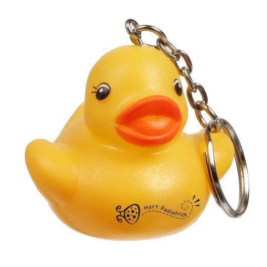 Rubber Duck Keychain 