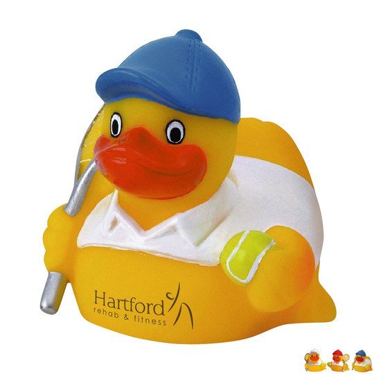 Tennis Player Rubber Duck | Promotions Now