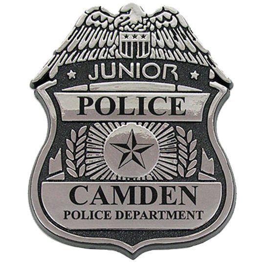 Junior Police Officer Badge, Clip Backing, Custom Foremost Promotions