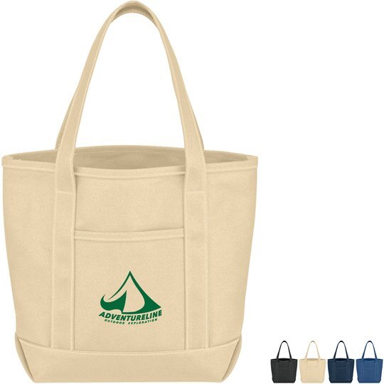 Small Cotton Canvas Yacht Tote Bag | Promotions Now