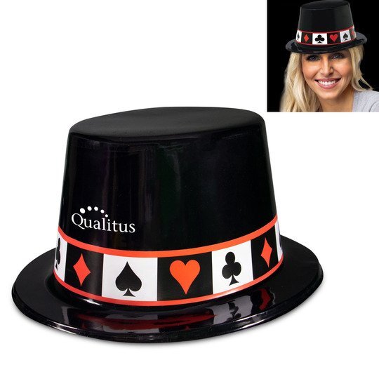 Casino Plastic Top Hat Promotions Now